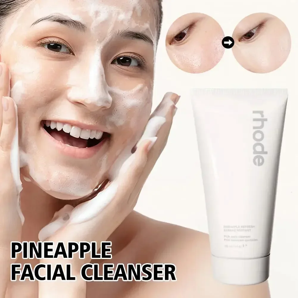 Rhode Facial Cleanser Anti-acne Anti-oil Brightening Blackhead Remover Skin Cleansing And Cleansing Foam Facial Cleanser