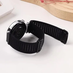 Braided Magnetic Bracelet Watch Strap - Universal 20mm/22mm Band - 22mm watch strap (Black)