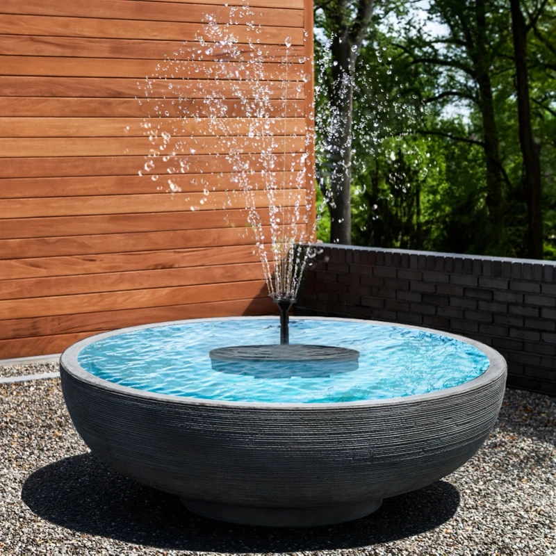 Fontana Solare, Pompa Solare Per Acqua Senza Batteria O Stazione Di Alimentazione Per Laghettopiscinadecorazione Del Giardino 83831521