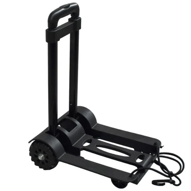 75 Kg Nagyteljesítményű, Összecsukható Kézi Zsákkerekű Kocsi Kerti Teherautó -Kosár Utazási Poggyász Bevásárló Kosár Hordozható Otthoni Használat