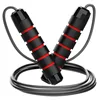 Tangle-Free Adjustable Steel Wire Jump Rope Rapid Speed Skipping Jump Ropes Fitness Workout Sport Equipment for Kids Adults