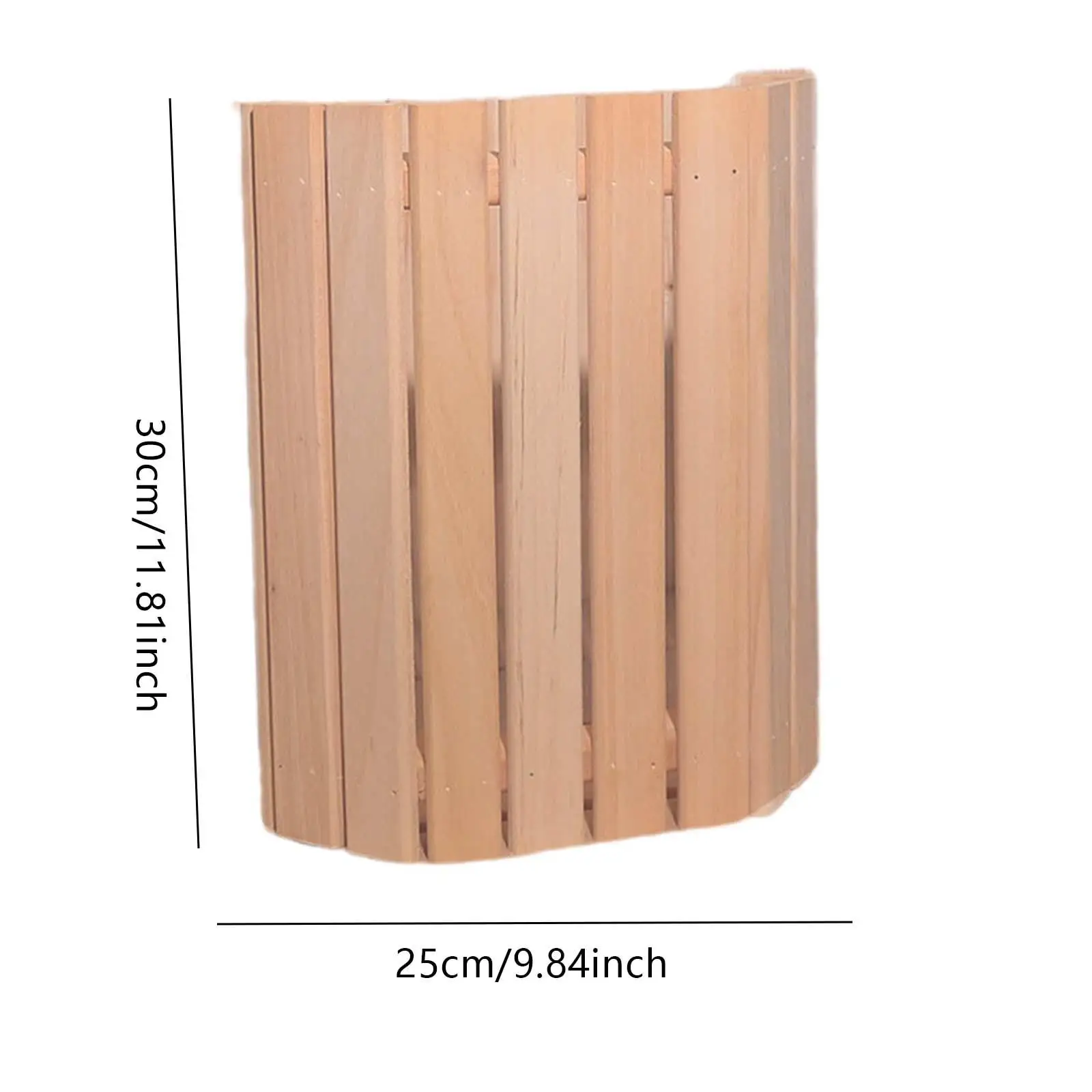 Sauna Room Lampshade Light Lamp Shade Cover Wooden Lampshade Guard Dry Steam Room Fixture for Sauna Room Steam Room Accessories 6