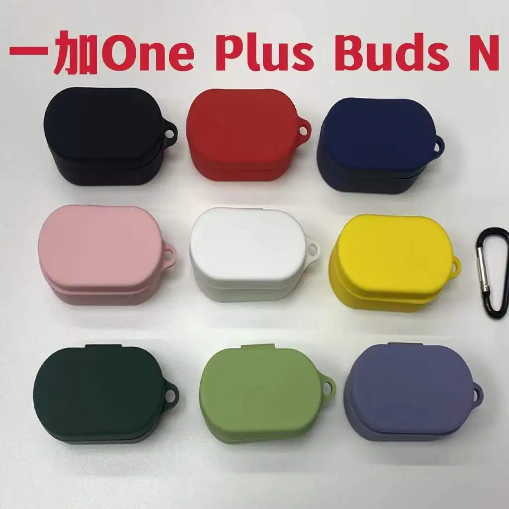 Per One Plus Buds N Ace Cover Morbida In Silicone Wireless Bluetooths Auricolare Custodia Di Ricarica Lavabile Custodia Protettiva