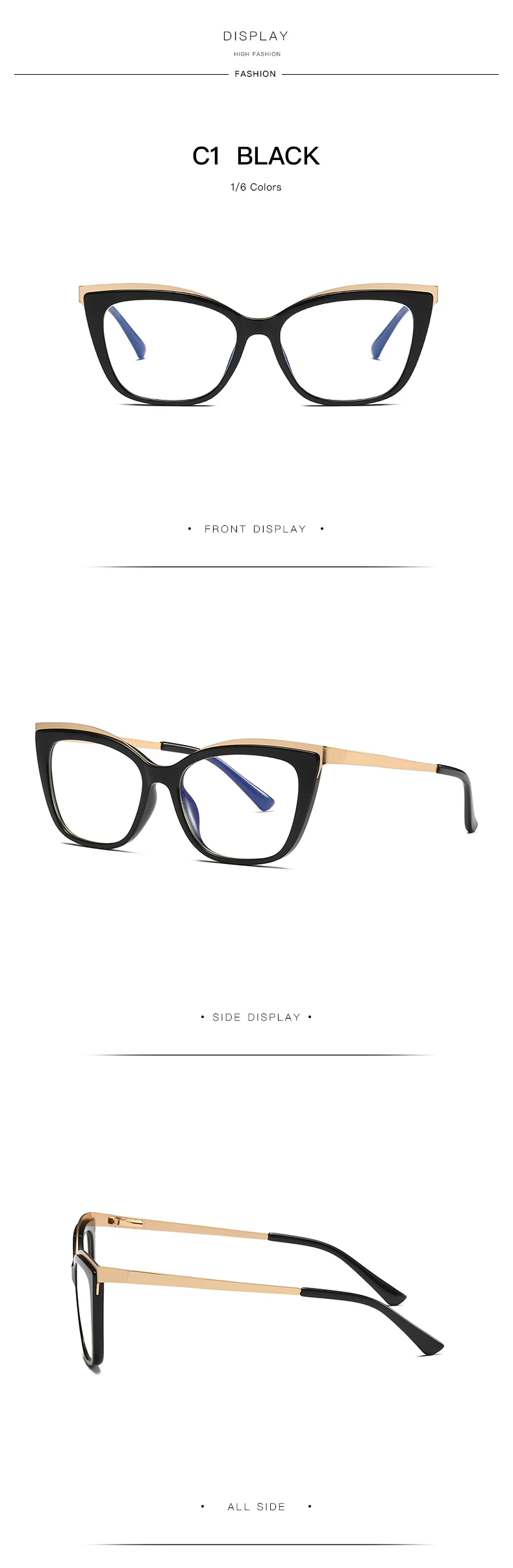 blue light reading glasses Glasses Women Eyeglass Frames Men Anti Blue Light Computer Myopia Eyeglasses Prescription Decorative Women's Eyewear Men's blue blockers