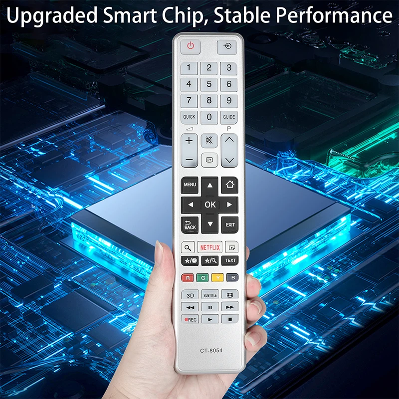 CT-8040 Telecomando Per Toshiba TV 32W1665DG 43L1665DG 43l3663dg 383056312624 - Foto 7