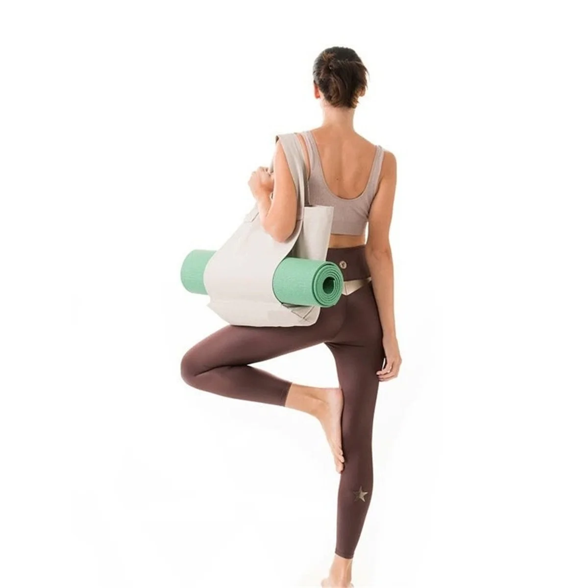 Outdoor exercise yoga mat storage bag Large capacity fitness yoga mat storage bag Portable fitness