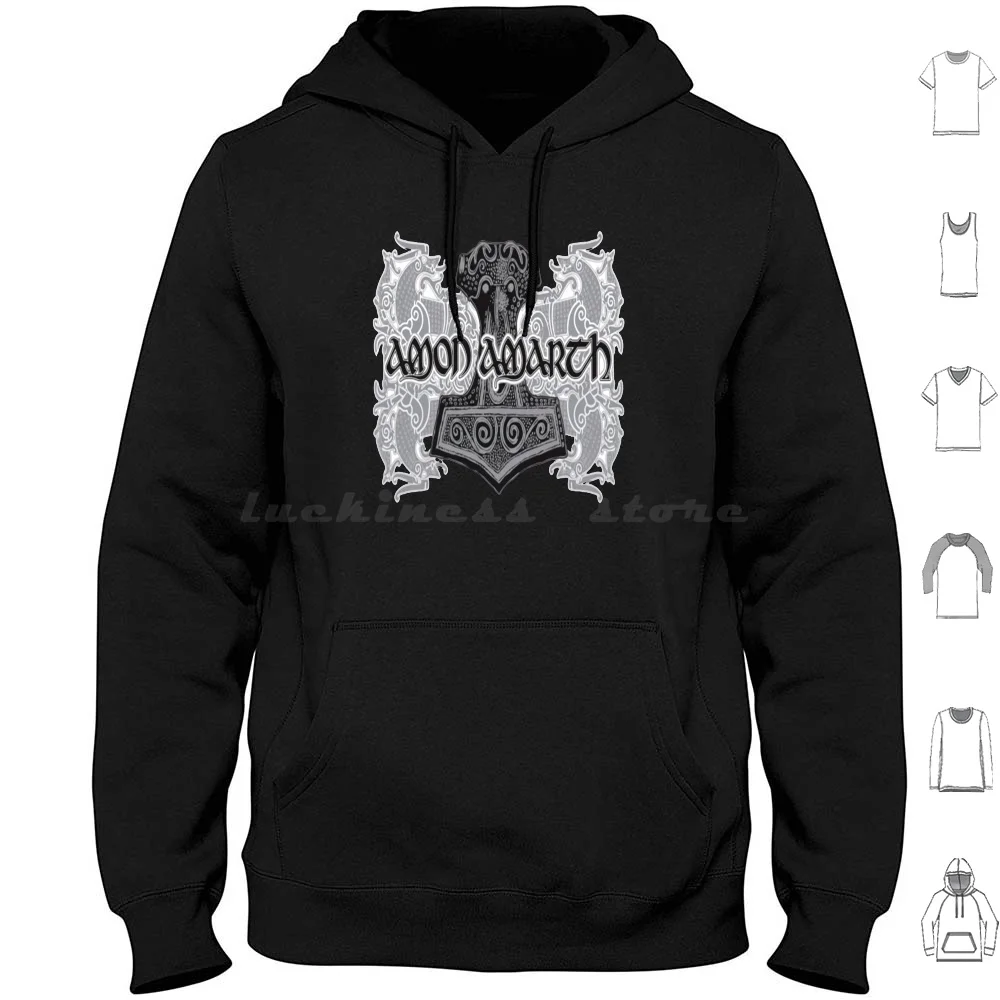 

Best Quality Amon Amarth Hoodie cotton Long Sleeve