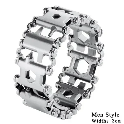 

Multifunctional Tool Bracelet Outdoor Gear Men's Outdoor Survival Bracelet Accessories