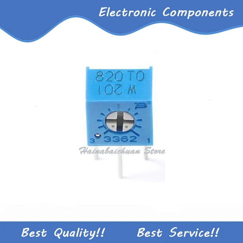 

10 шт./лот 3362W-1-201LF 200R ± 10% ± 100ppm/℃ DIP3 новая и оригинальная фотография