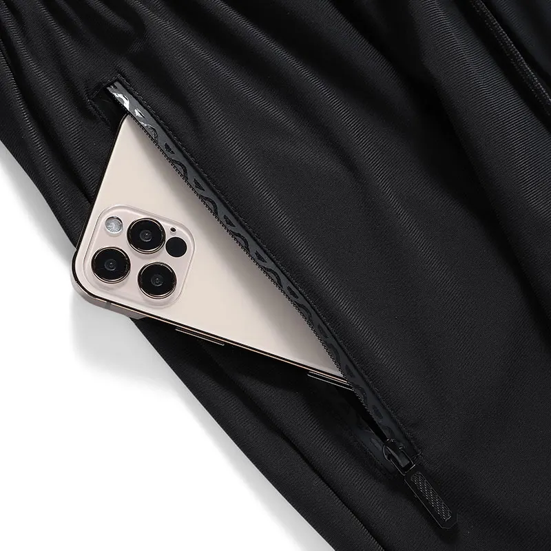 Running Pants Reflective Quick Dry Summer Jogging Trousers Men Gym Thin Cool Male Fishing Hiking Sports Long Pants Breathable 5