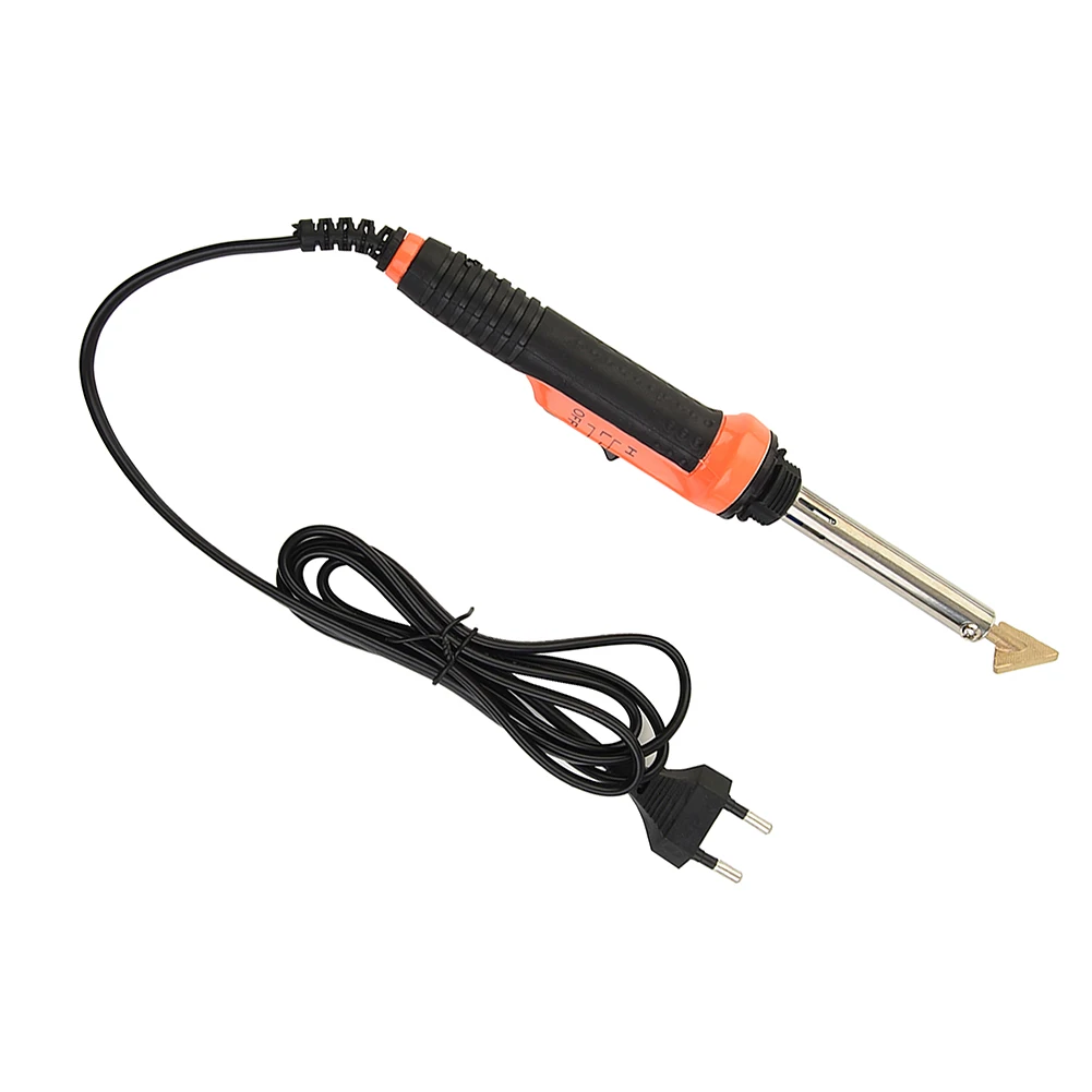 

Iron Tip Electric Soldering Iron Carbon Jewelers 100W Kit Clamping Gas Nozzle Conductivity Connector Corner Cup