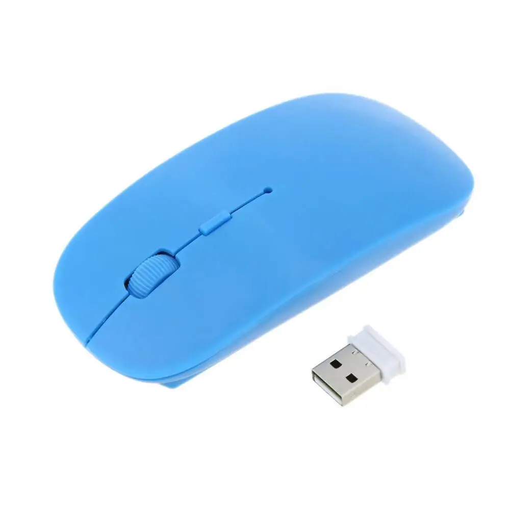 Mouse Wireless 1600 DPI USB Optical Wireless Computer Mouse 2.4G Receiver Ultra-thin mouse, Wireless Mouse For PC Laptops