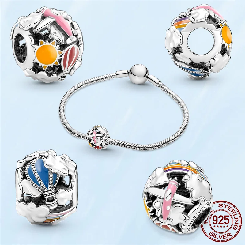 2022 New 925 Sterling Silver Bracelet extender Fit Original Women Bracelets Lengthen Lady Silver Jewelry Making 3.5cm And 4cm