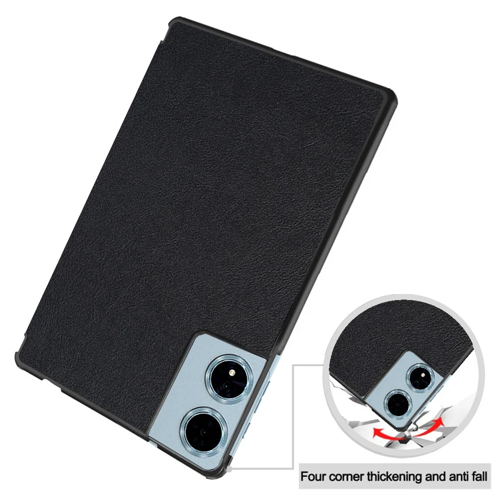 12-Inch Tablet Protective Case with Auto Sleep/Wake & Tri-Fold Stand