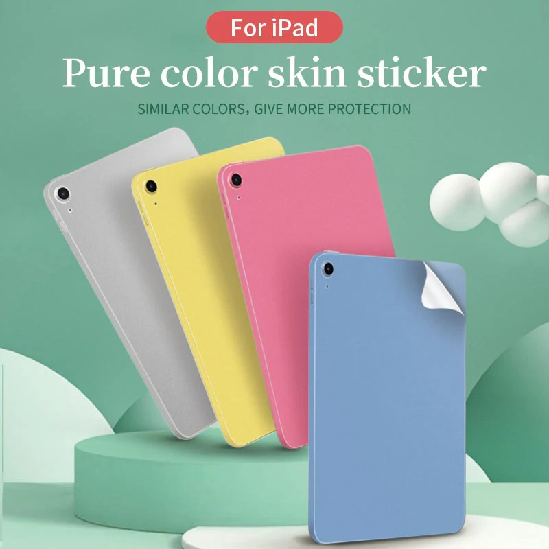 Suitable for ipad Pro6 12.9 air5 11 color Cover Funda discoloration blue Pink New sticker For iPad sticker case ipad 10 ipad sticker