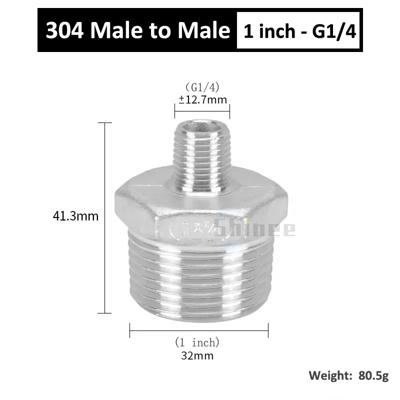 100PZ RACCORDO CON FILETTO MASCHIO ø 25 X 3/4 - Foto 3
