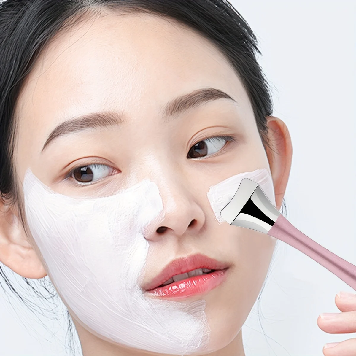 Nose blackhead removal tool, stainless steel tip design, suitable for all skin types, essential for precise facial care