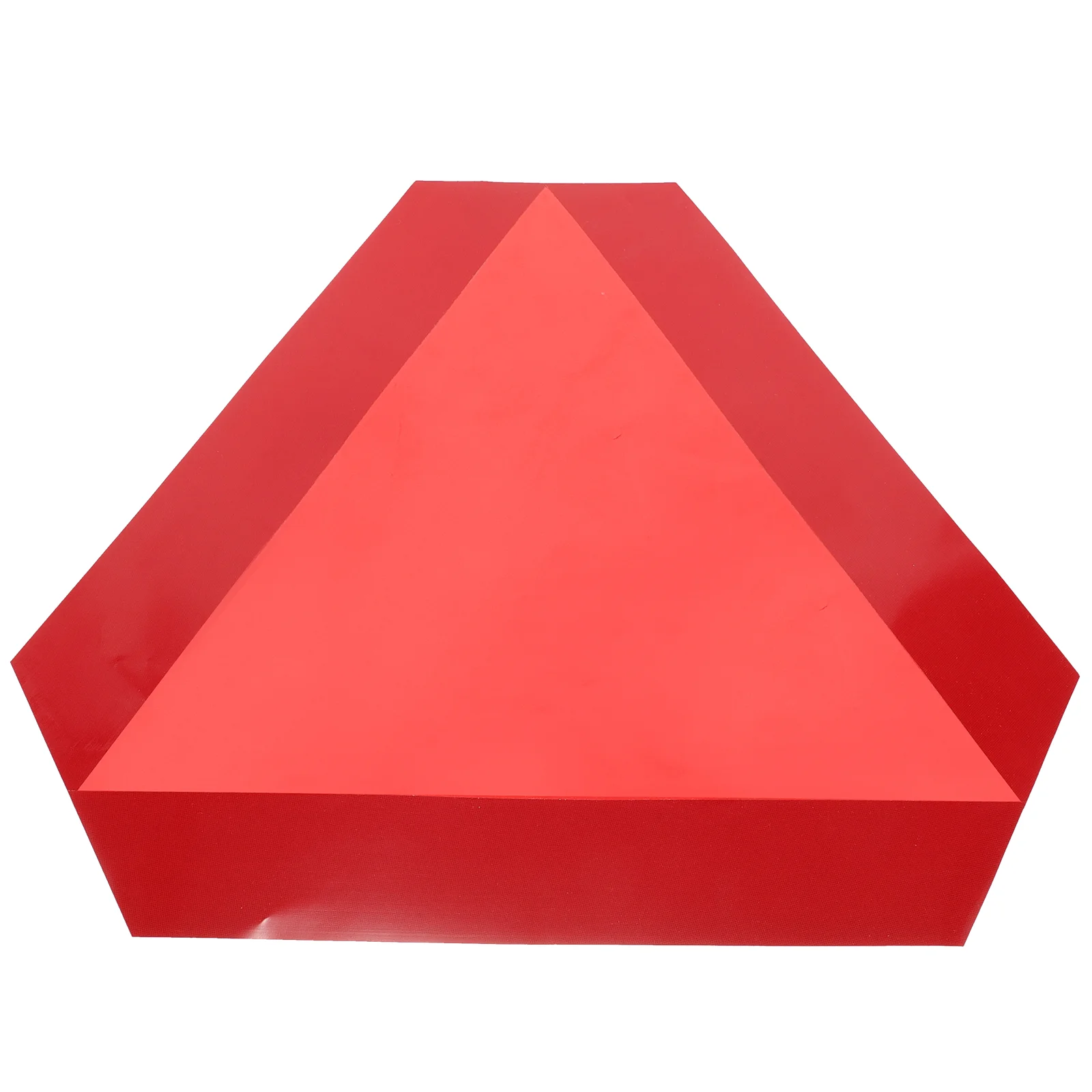 

Warning Triangle Slow Moving Vehicle Sign for Caution The Auto Aluminum-plastic Plate Reflective Car