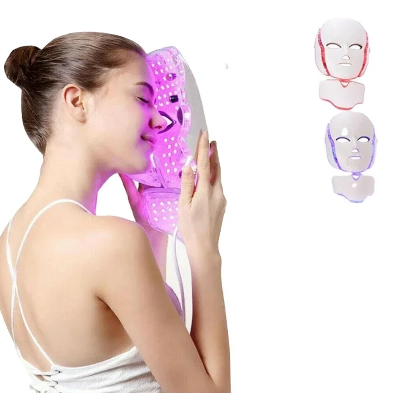 

Mask 7 Color LED Red Blue Light Therapy Led