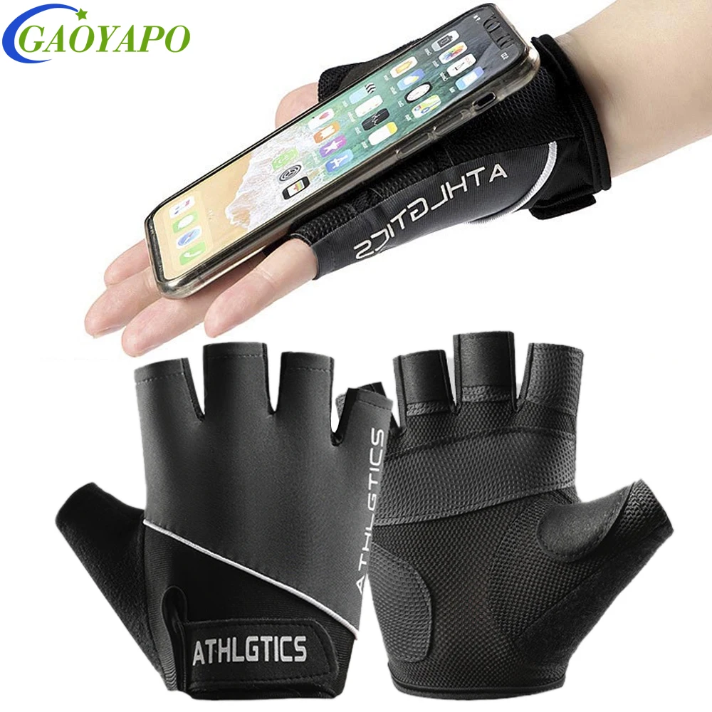 

1Pair Weight Lifting Gloves Full Palm Protection,Workout Gloves For Cycling,Fingerless Arthritis Compression Gloves For MenWomen