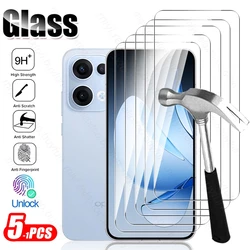 5 - Piece HD Crystal Tempered Glass Screen Protector Set for Smartphones - Case Friendly and Durable 9H Hardness (3Pieces)