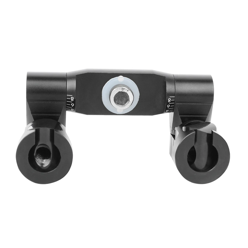 קשת קומפאונד דו צדדית V בר מתכת אלומיניום מחבר יציב מתכוונן לצורך ציד וירי אביזר