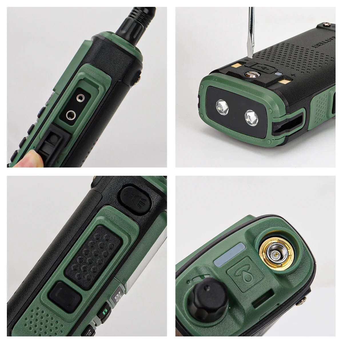 Baofeng UV-17M Walkie Talkie Six Band Long Range Air Band Wireless Copy Frequency FM/AM UV-5R Hunting Radios Commutator 17 Pro 5