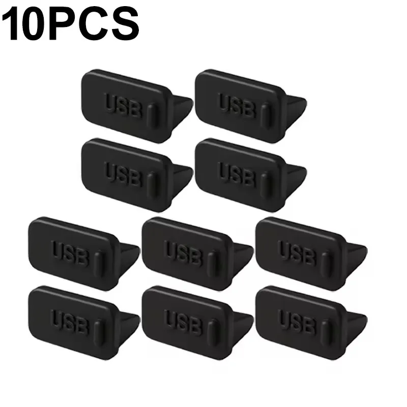 Silicone Dustproof USB-A Protective Caps - Anti-Dust Covers