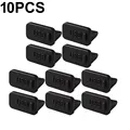 10Pcs Black