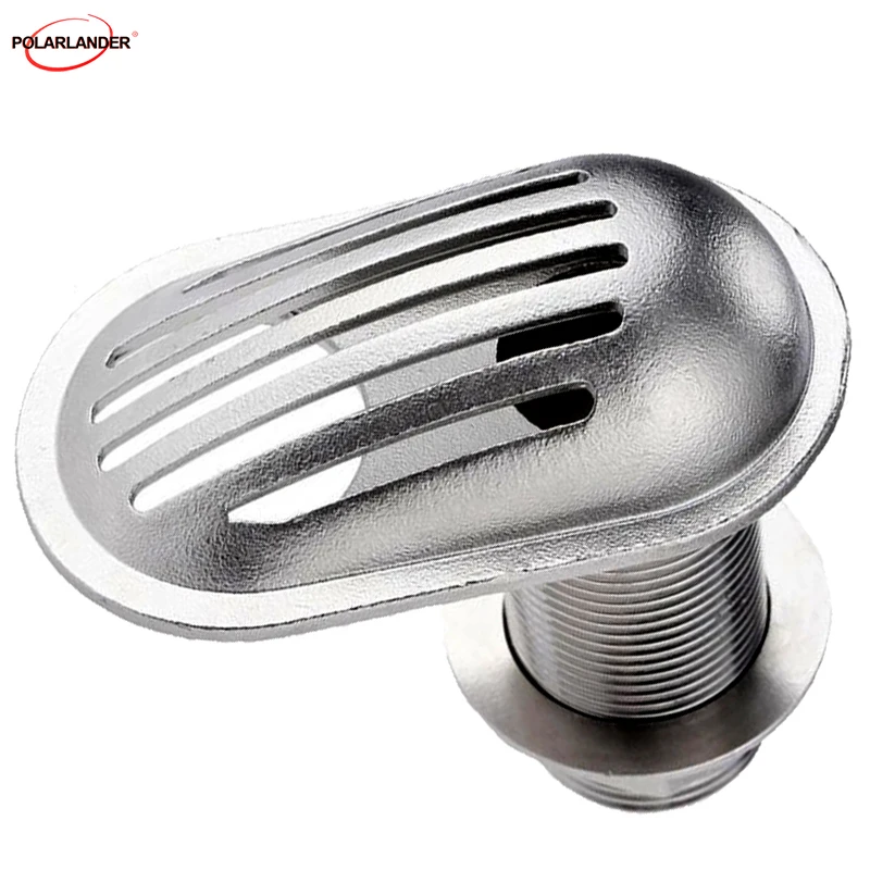 

Fitting Rowing Boats Accessories Yacht With Intake Strainer Thru Hull Inlet Size 1"/2"/3/4"/1-1/4 inch Pipe Thread Marine Grade