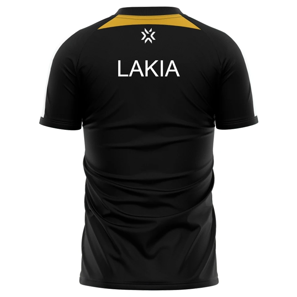 thumbnail image 1 of 2024 Nueva camiseta de apoyo para culb de deportes electrónicos GEN G, uniforme de juegos Valorant, camisetas para hombre, competición deportiva, entrenamiento, camisetas unisex transpirables, 1 of 4