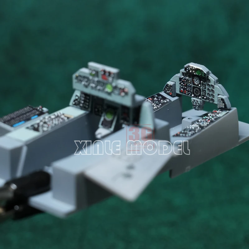 Lanbo 모델 3D 컬러 조종석 계기판 F-4 시리즈 전투기 하세가와 아카데미 MENG 세트용