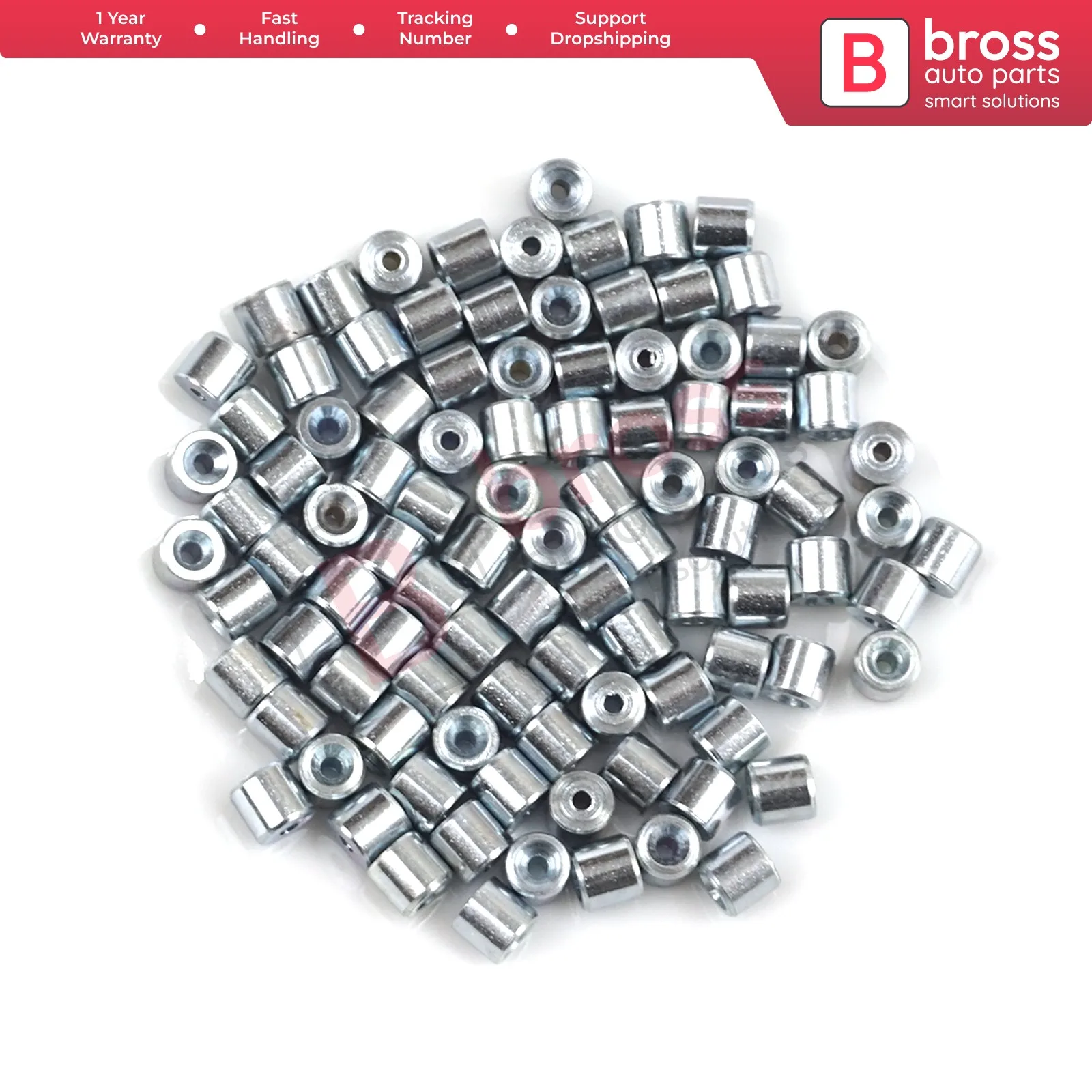 

BCR002 стандартная заклепка 5x5/1, 6 мм 100 шт.