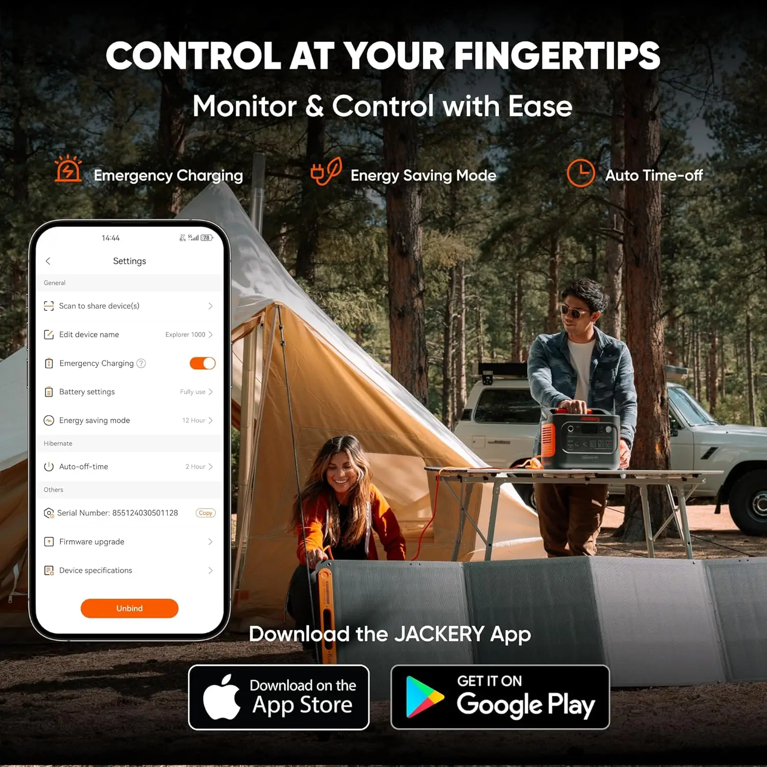 Solar Generator 1000 v2 with 200W Solar Panel 1070Wh Portable Power Station LiFePO4 Battery 1500W AC/100W USB-C Output 1Hr Fast