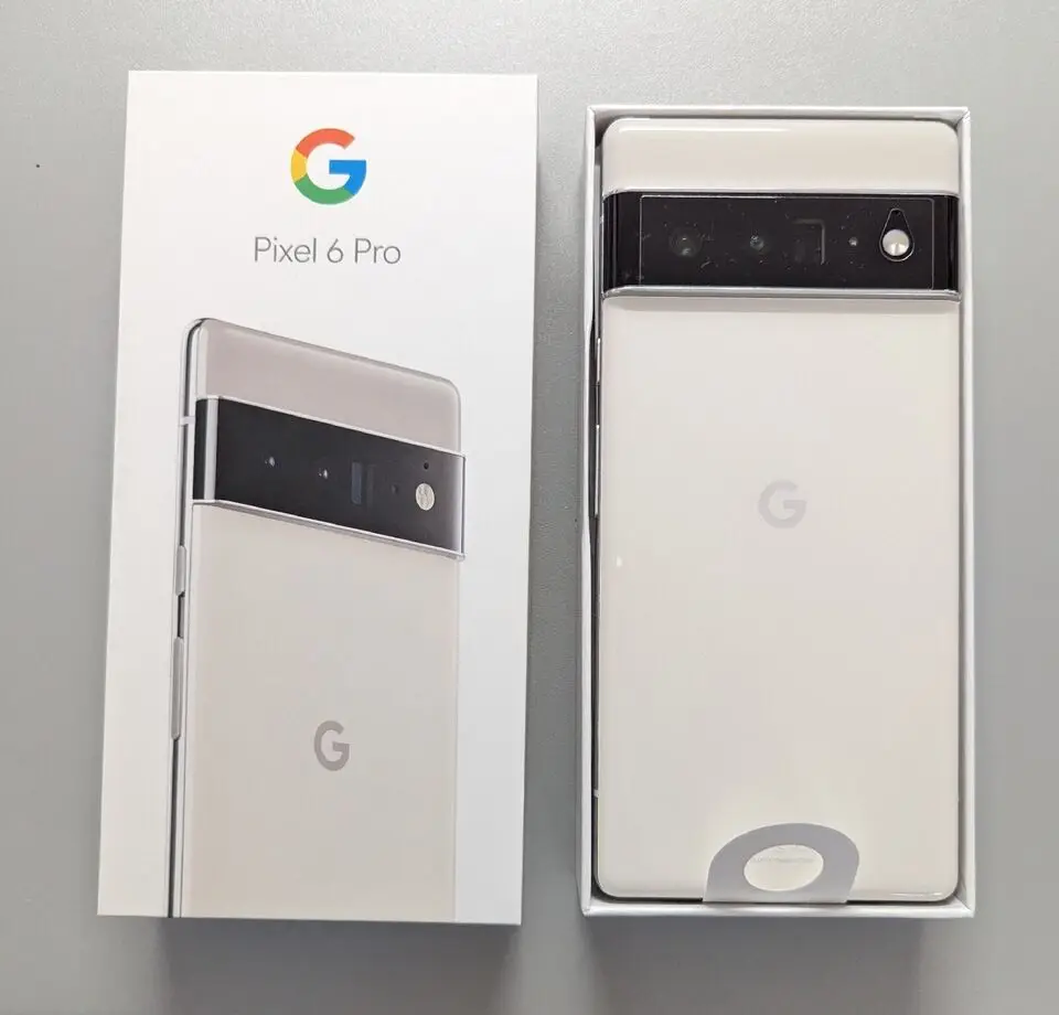 Google-Pixel 6 Pro携帯電話,6.7インチ画面,12GB 128GB, 256GB