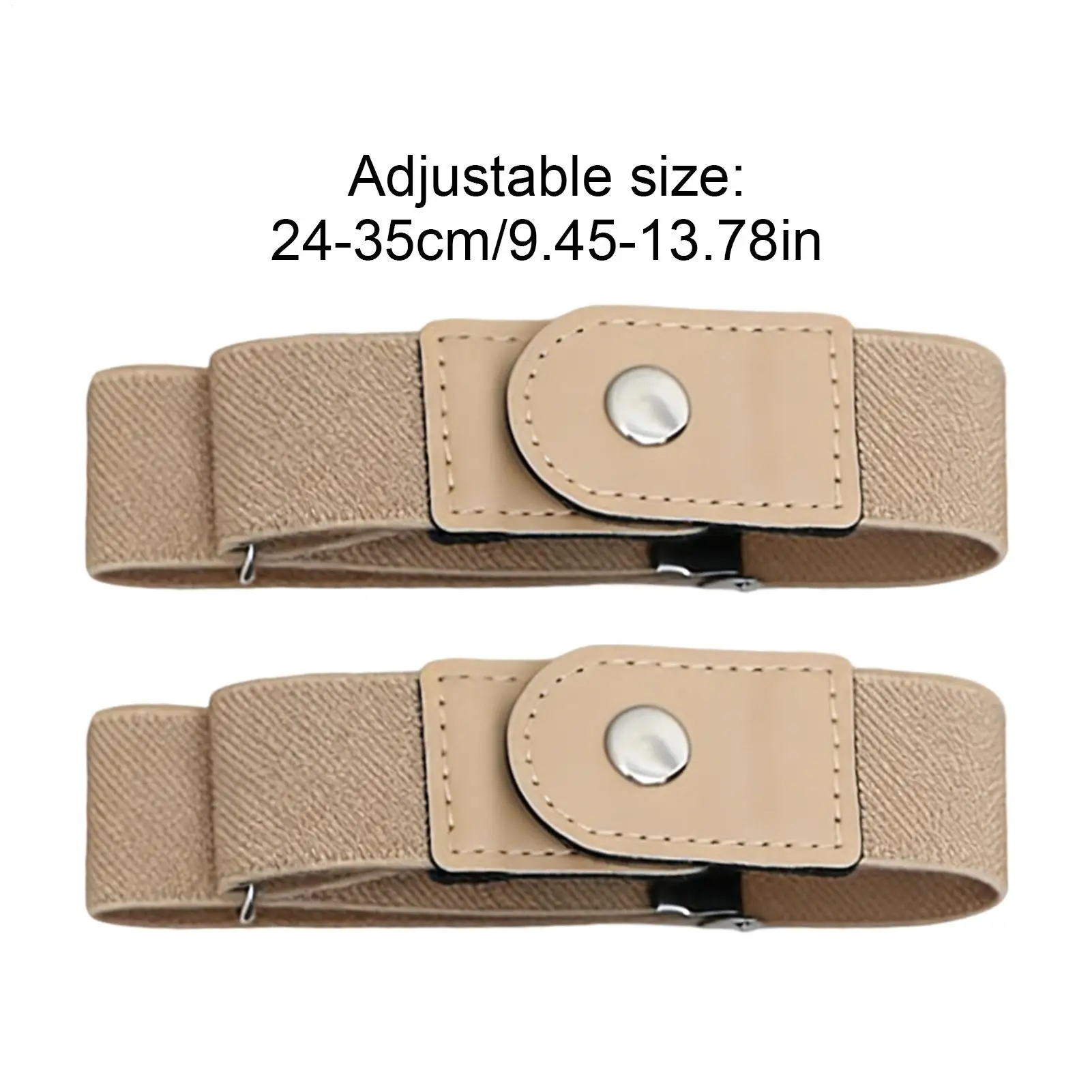 Elastischer Bund für Damen und Herren, ideal für Jeans, Hosen und Kleider. Ohne Schnalle, einfach anzuziehen, verstellbar._voghion.com