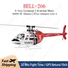 Bell 206 Simulative Remote Control Model Airplane Rc Helicopter H1 Classic Gps Self-stabilizing Homecreage Adult Boy Toy 1