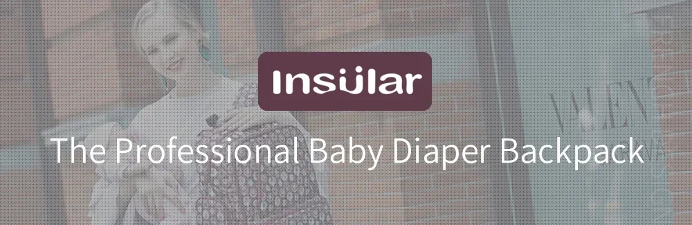 Description Picture 3 of itemInsular Baby Diaper Bag Multifuntion Nappy Stroller Backpack Maternity Mummy Bag Baby Waterproof Diaper Changing Bag Backpacks