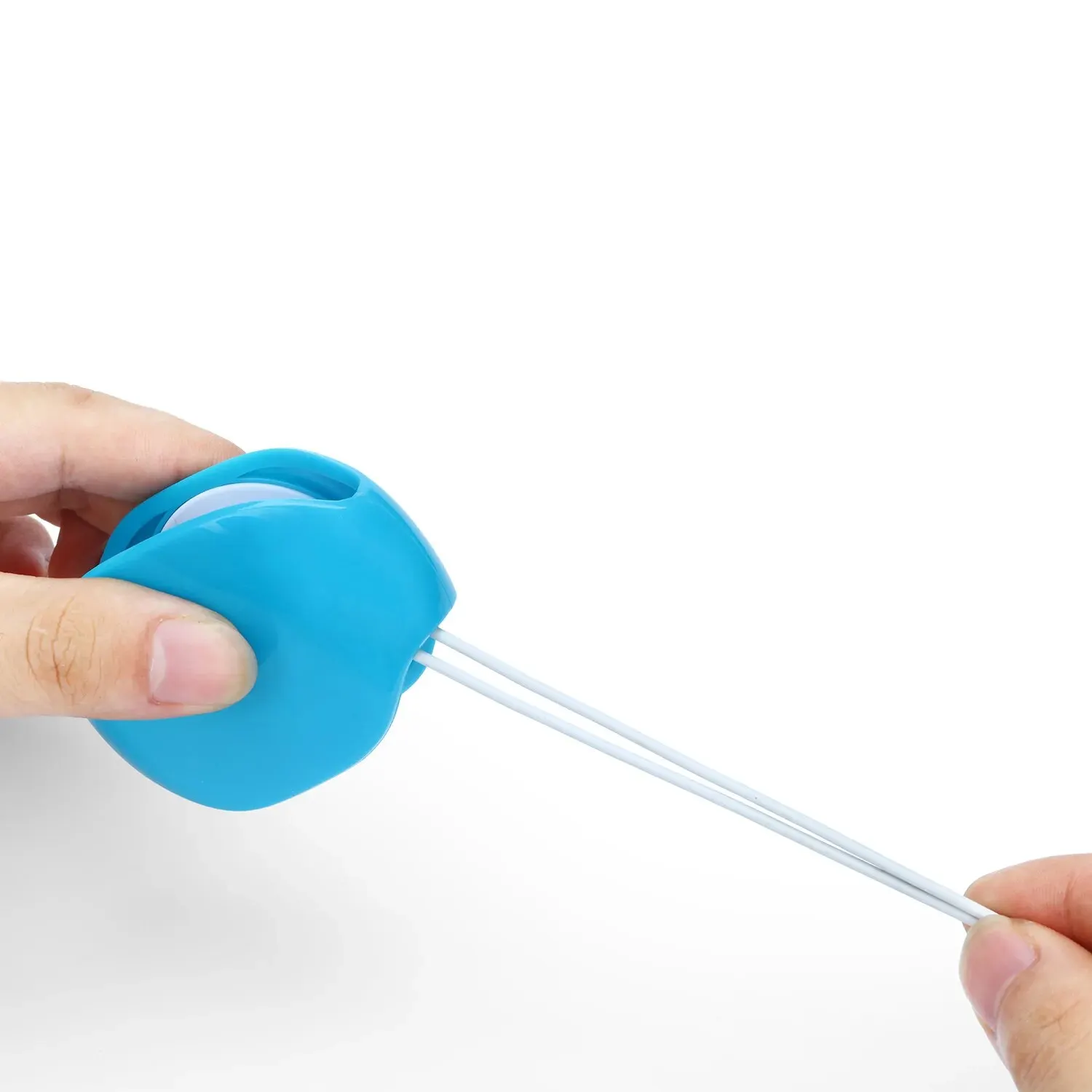 1PC Earphone Automatic Retractable Cable Winder Fixed Wire Winder Retractable Earphone Data Cable Charging Storage Box