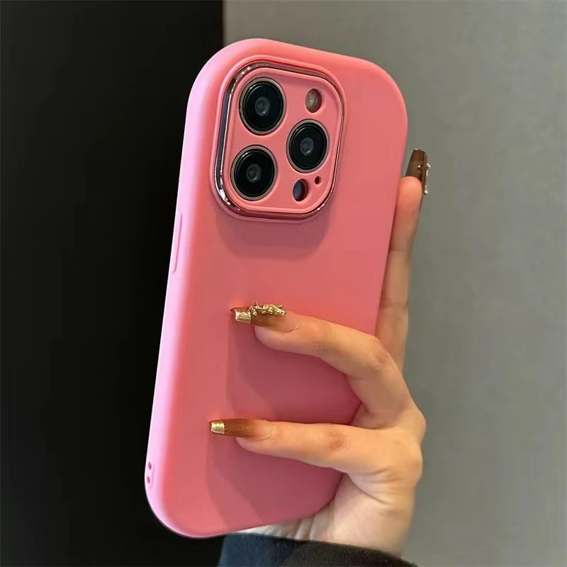 Premium Soft Silicone Candy Phone Case - Shockproof Bumper Back Cover