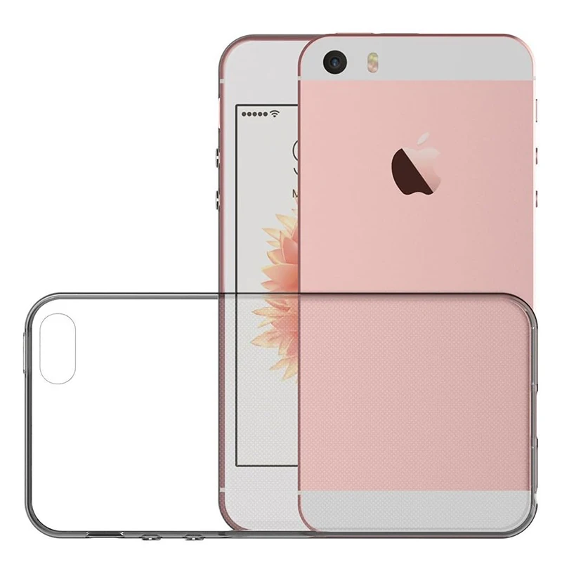 Ultra-Thin Transparent Silicone Shockproof Soft Case - Clear Back Cover Shell