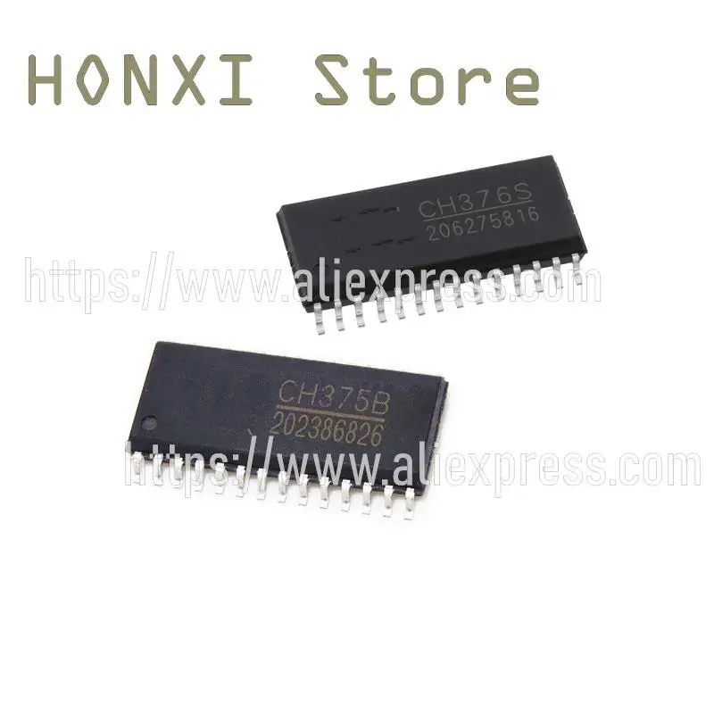 

5PCS CH375B CH376S SOP20 General USB bus driver interface chip USB serial interface chip