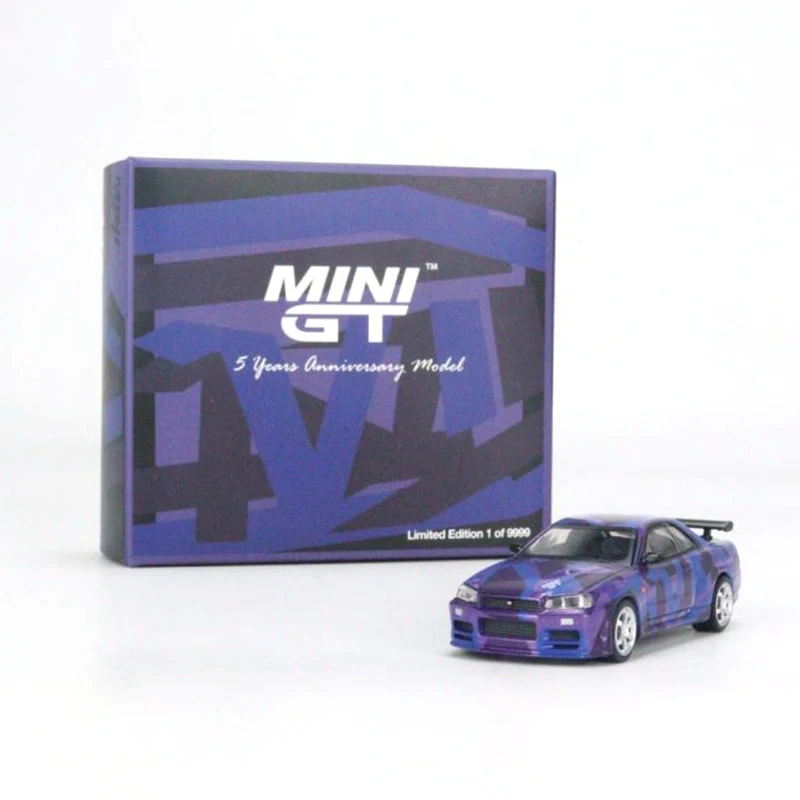MINIGT Nissan Skyline GT-R R34 – Kiddocastle.com