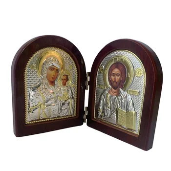 Jesus & Virgin Mary Statues 1