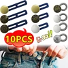 New 10/5/1PC Metal Button Extender For Pants Jeans Free Sewing Adjustable Retractable Waist Extenders Button Waistband Expander 1