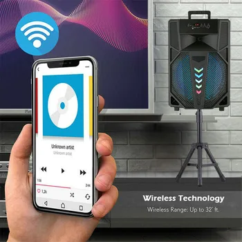 3000W Portable Bluetooth Speaker 15 2