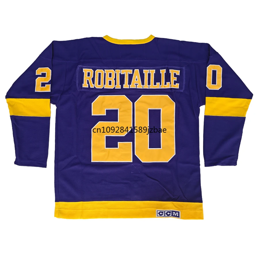 Luc Robitaille Jersey America Los Angeles Retro Ice Hockey Jerseys 33 Marty McSorley Jersey 32 Kelly Hrudey Us Mens M-3XL