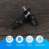 Toilet Seat TOP FIX Seat Hinge Hole Fixings Well Nut Screw Rubber Back to Wall Pair 4