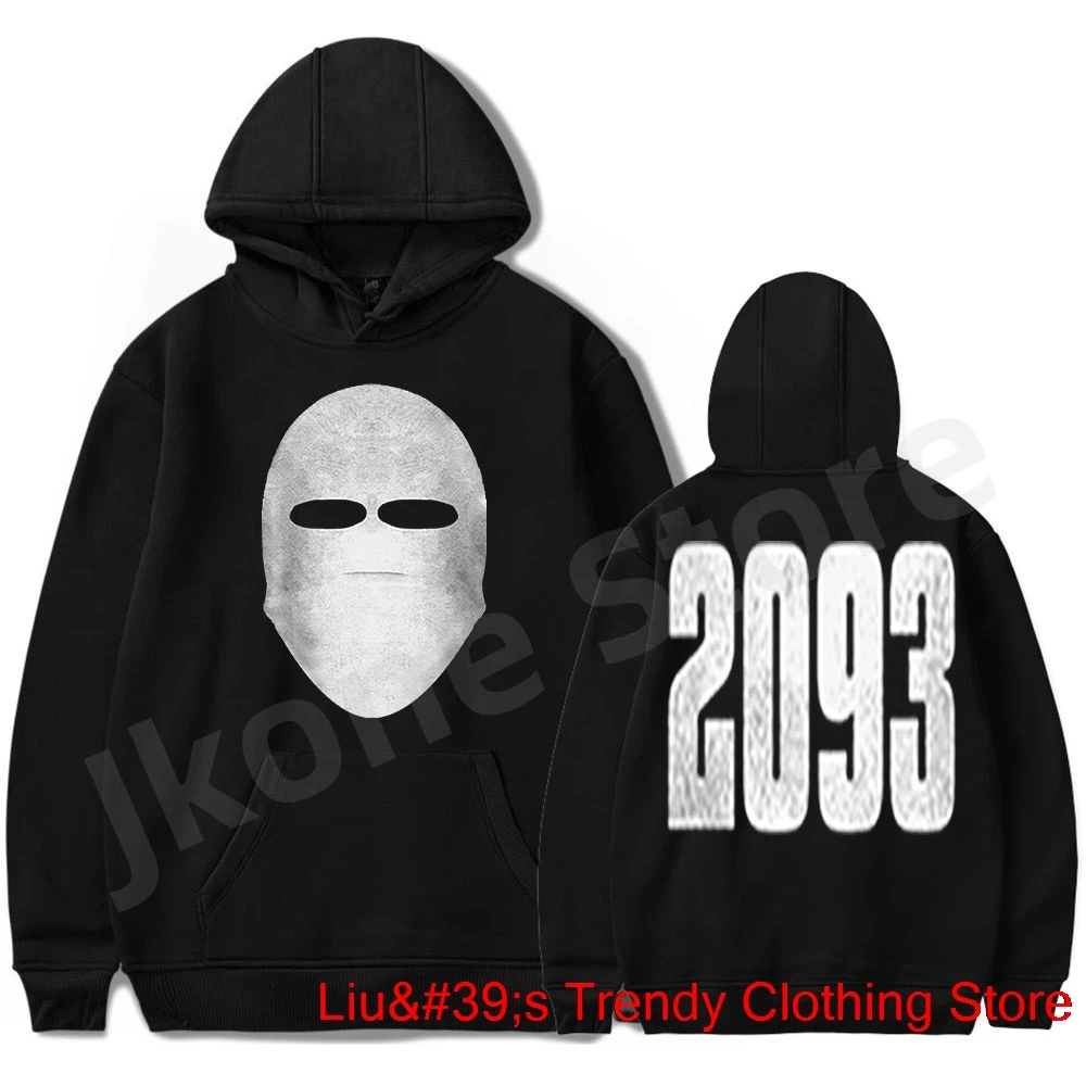 

Yeat Mask Hoodies 2093 Album Rapper Merch Pullovers Women Men Fashion Casual HipHop Style Sweatshirts Top