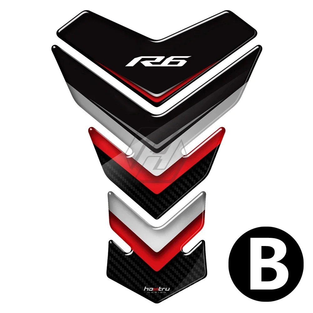 ߸ YZF-R6 R6 2002-2019  3D   ũ е ȣ ƼĿ